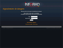 Tablet Screenshot of concours.inforad.net